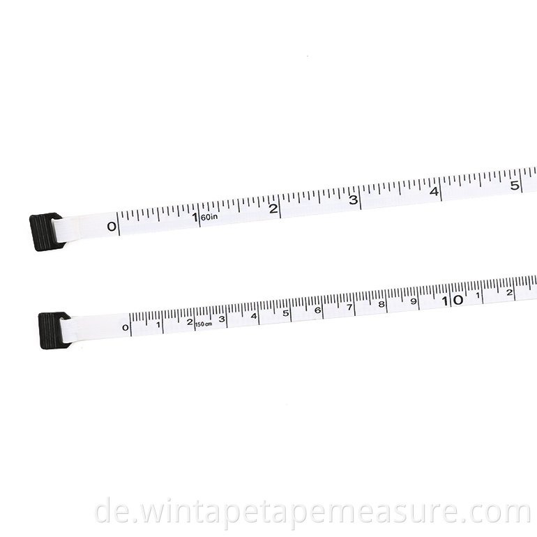 Maßgeschneidertes 1,50 m Mini-Körpermaßband Schlüsselanhänger für Maßband für Schneiderkleidung